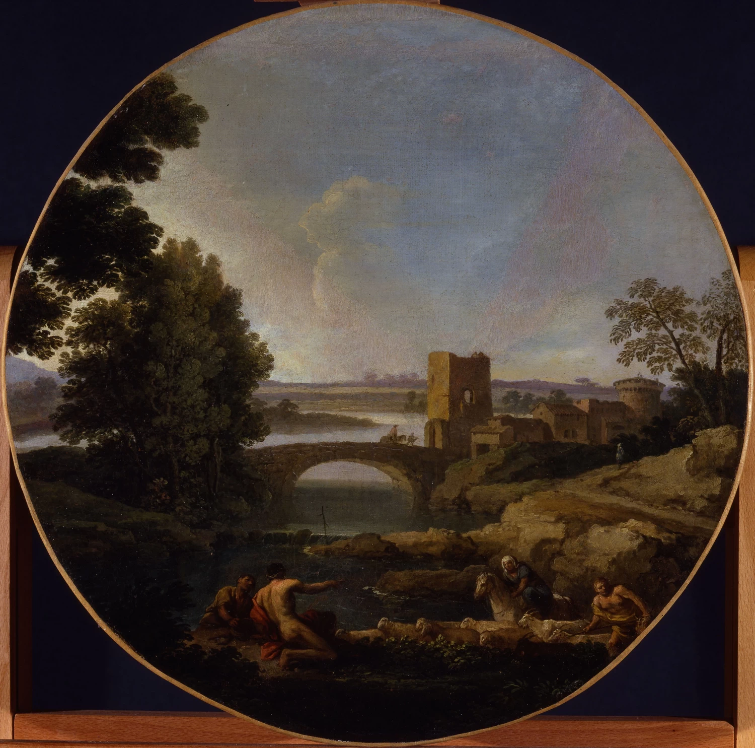 Paesaggio con scena pastorale - Palazzo Reale Genova
